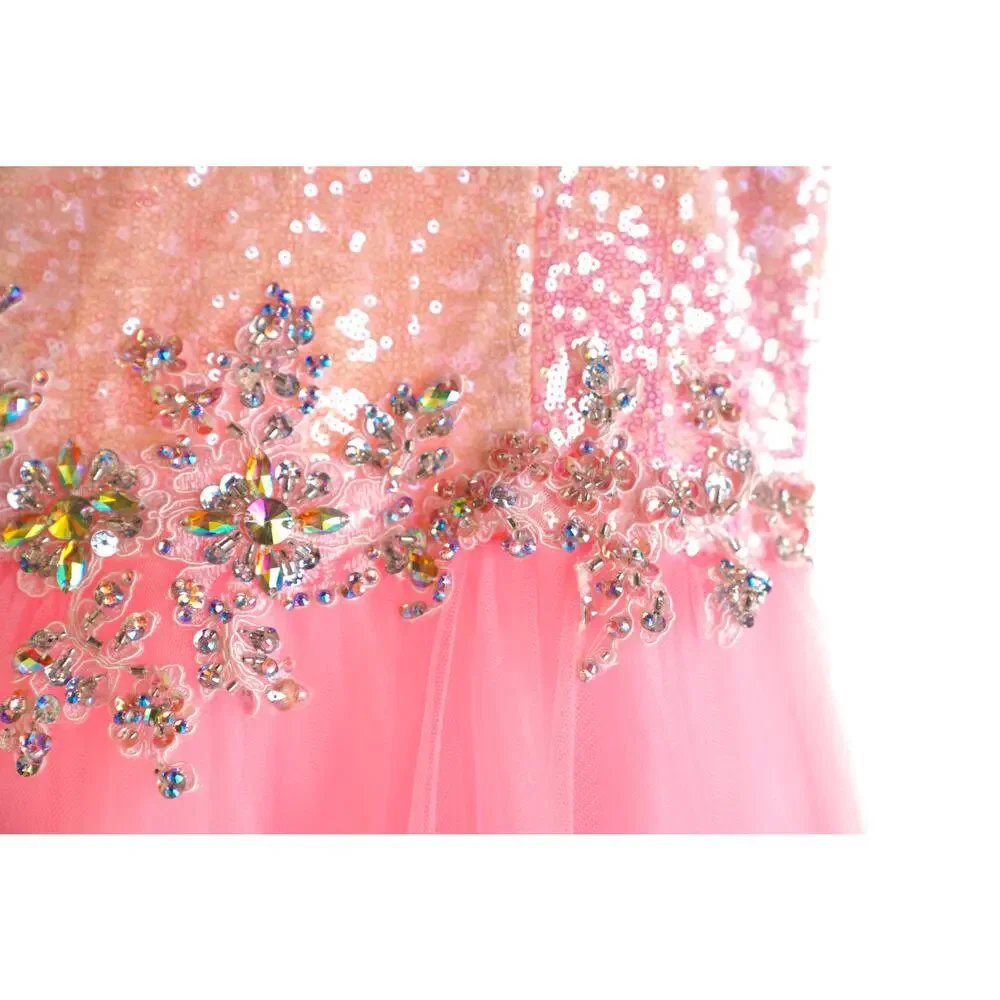 Tiffany Girls Formal Pink Dress